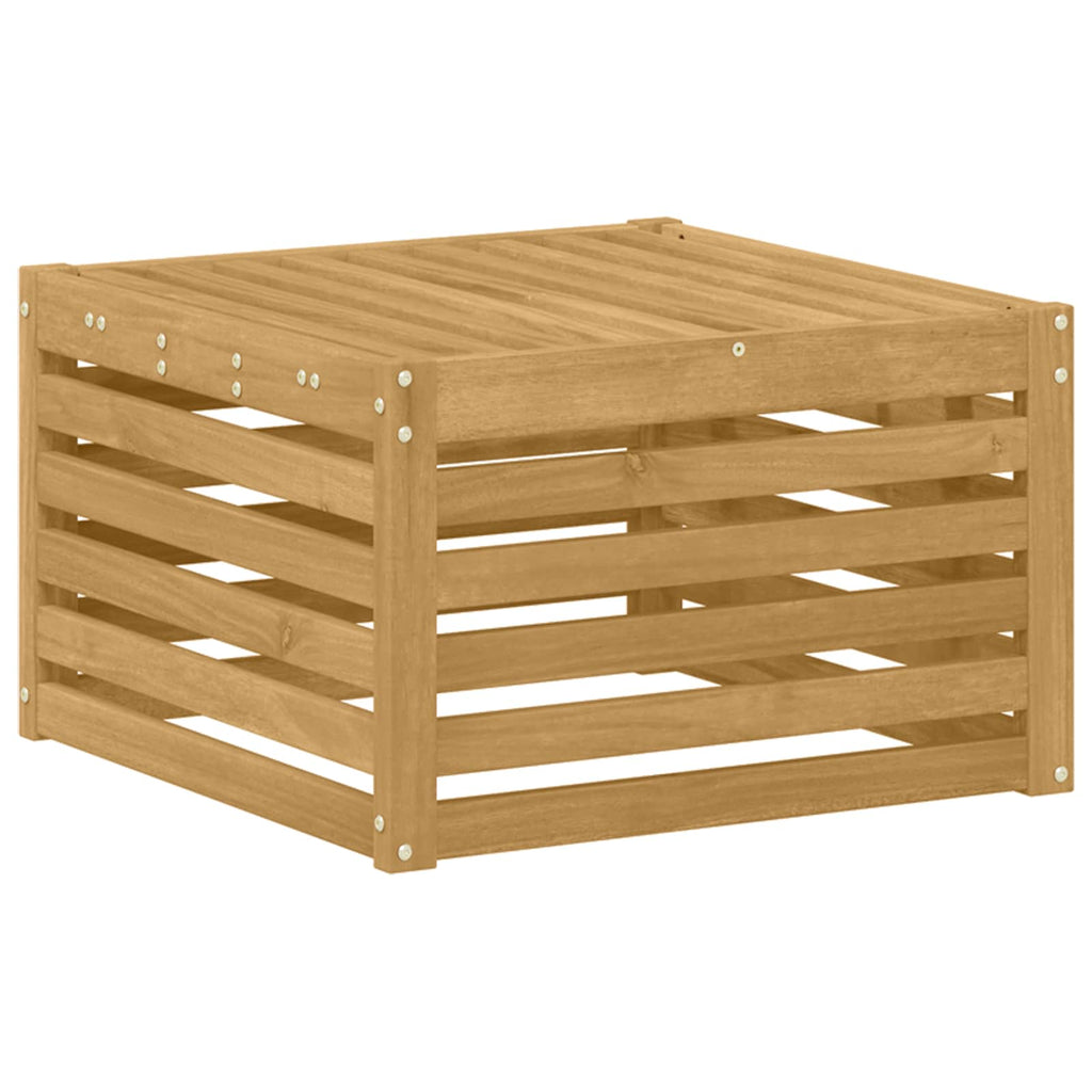 vidaXL Zestaw sof na zewnątrz 6 pcs Biały Lite Drewno Akacji