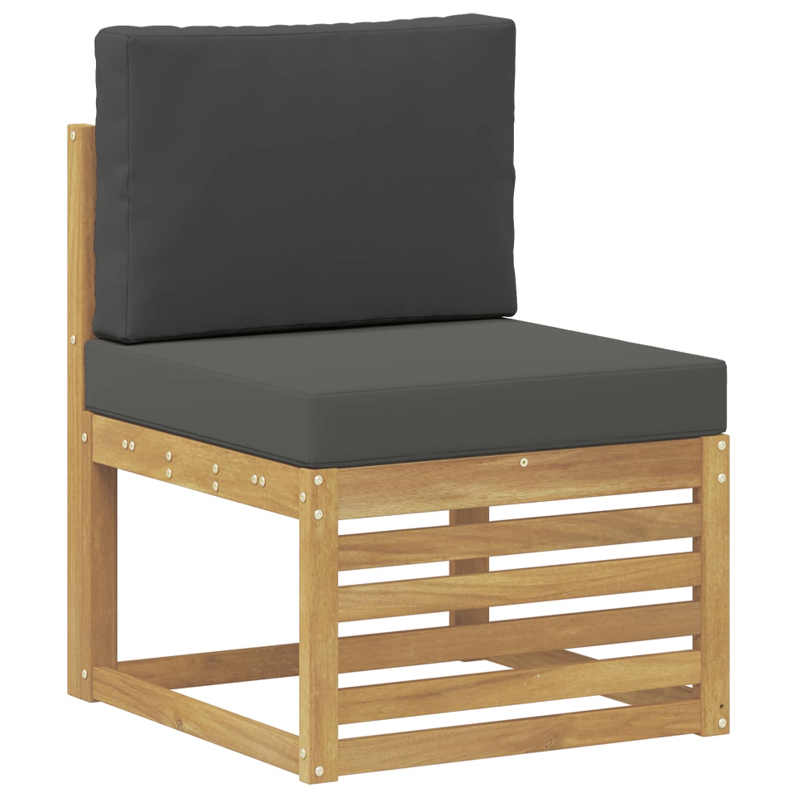 vidaXL Zestaw sof na zewnątrz 8 pcs Biały i antracyt