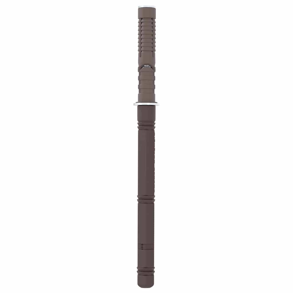 vidaXL Uchwyty do półek wiszących 12 pcs Beżowy Ø14 x 210 mm Stal