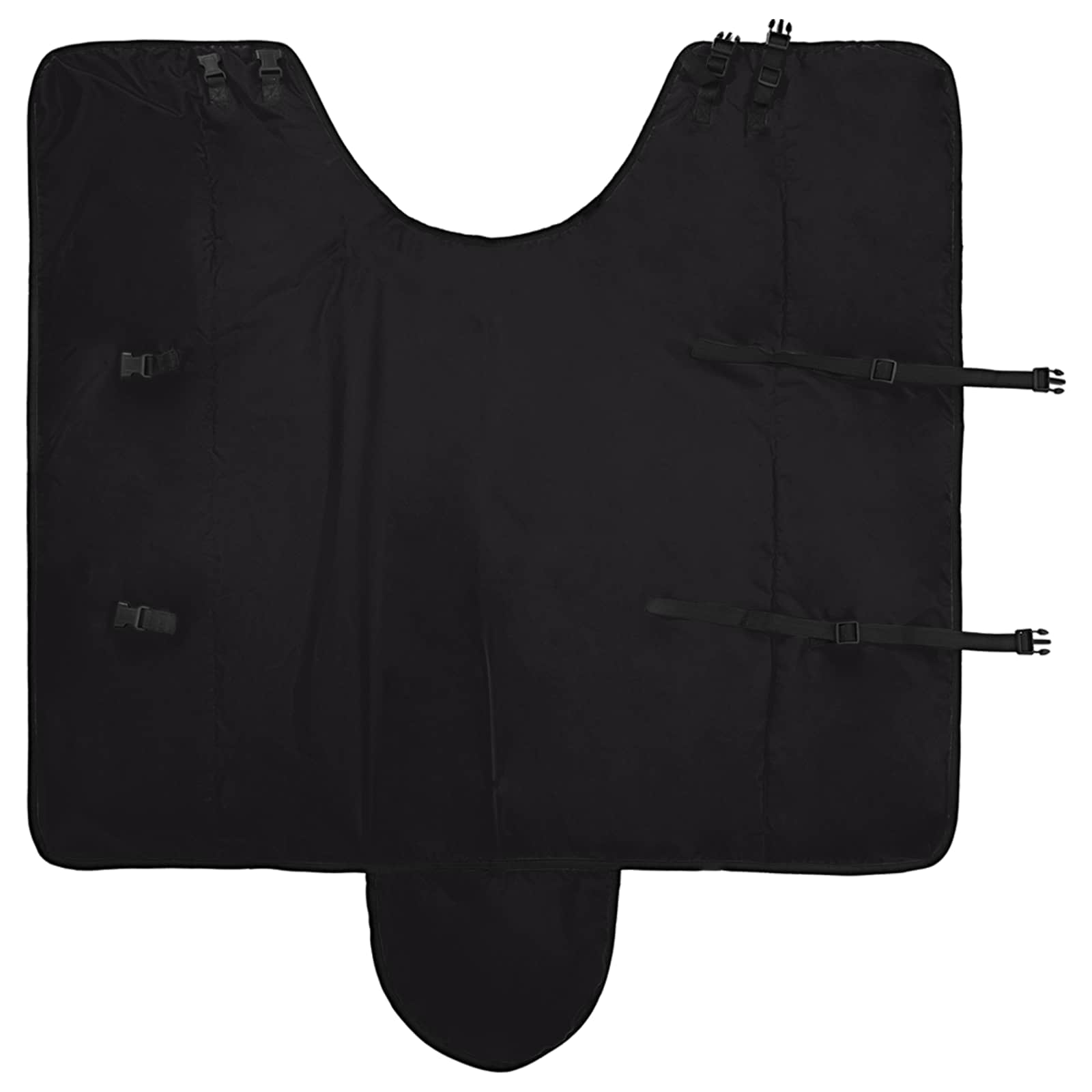 vidaXL Koc dla Koni Ciemna Zieleń i Czerń 145 cm Poliester