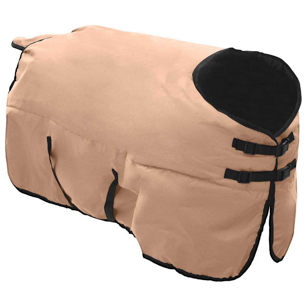 vidaXL Koc dla Koni Cappuccino 165 cm Poliester
