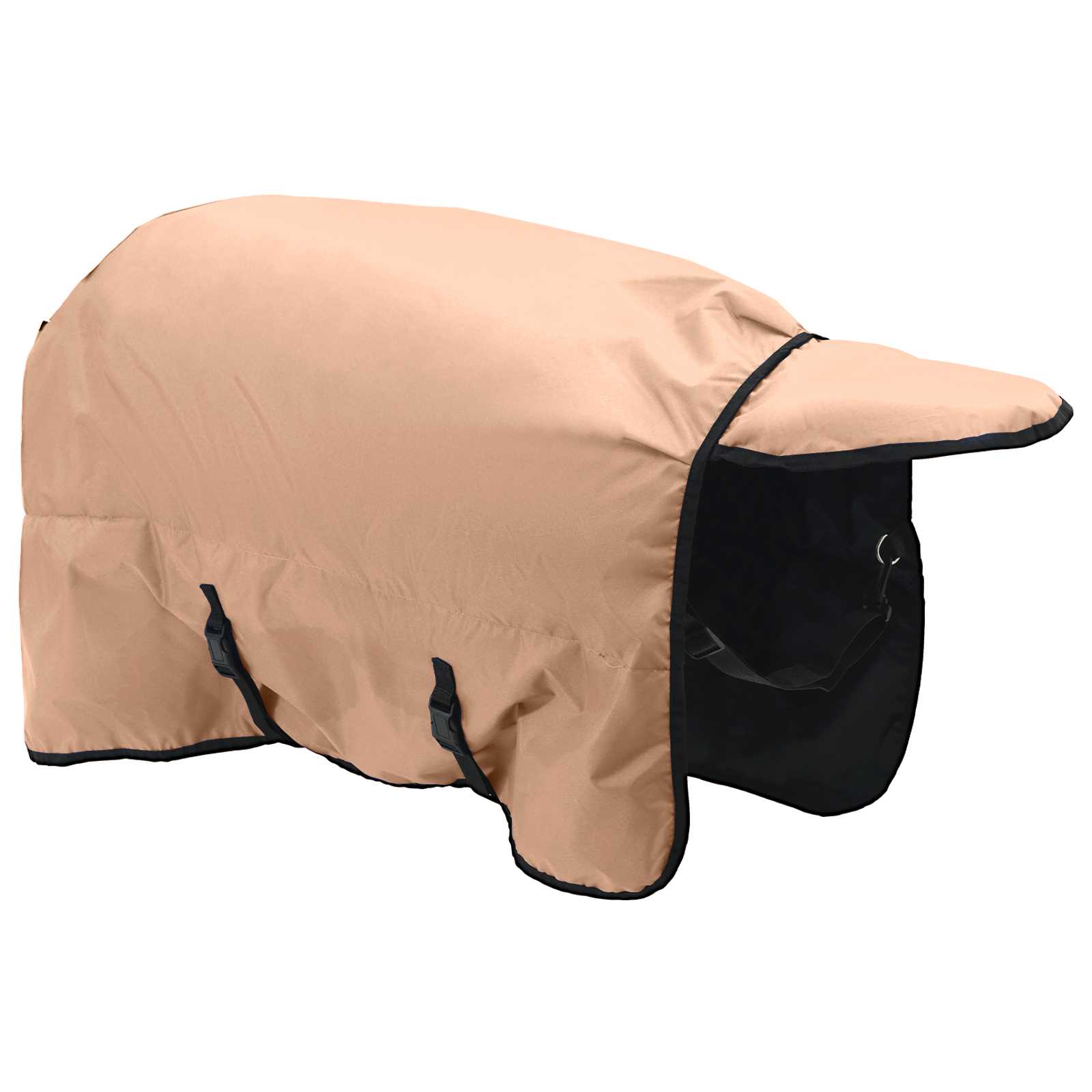 vidaXL Koc dla Koni Cappuccino 165 cm Poliester