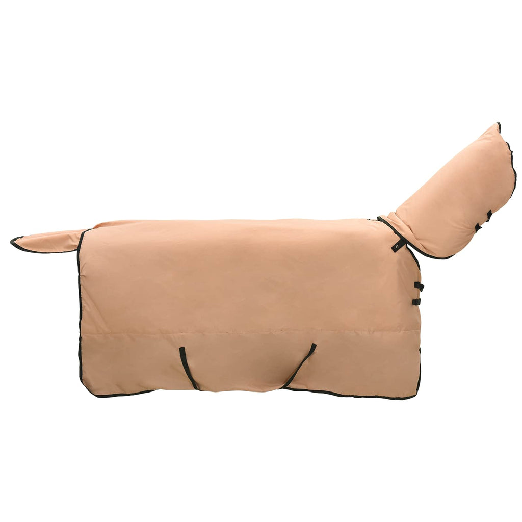 vidaXL Koc dla Koni Cappuccino 135 cm Poliester
