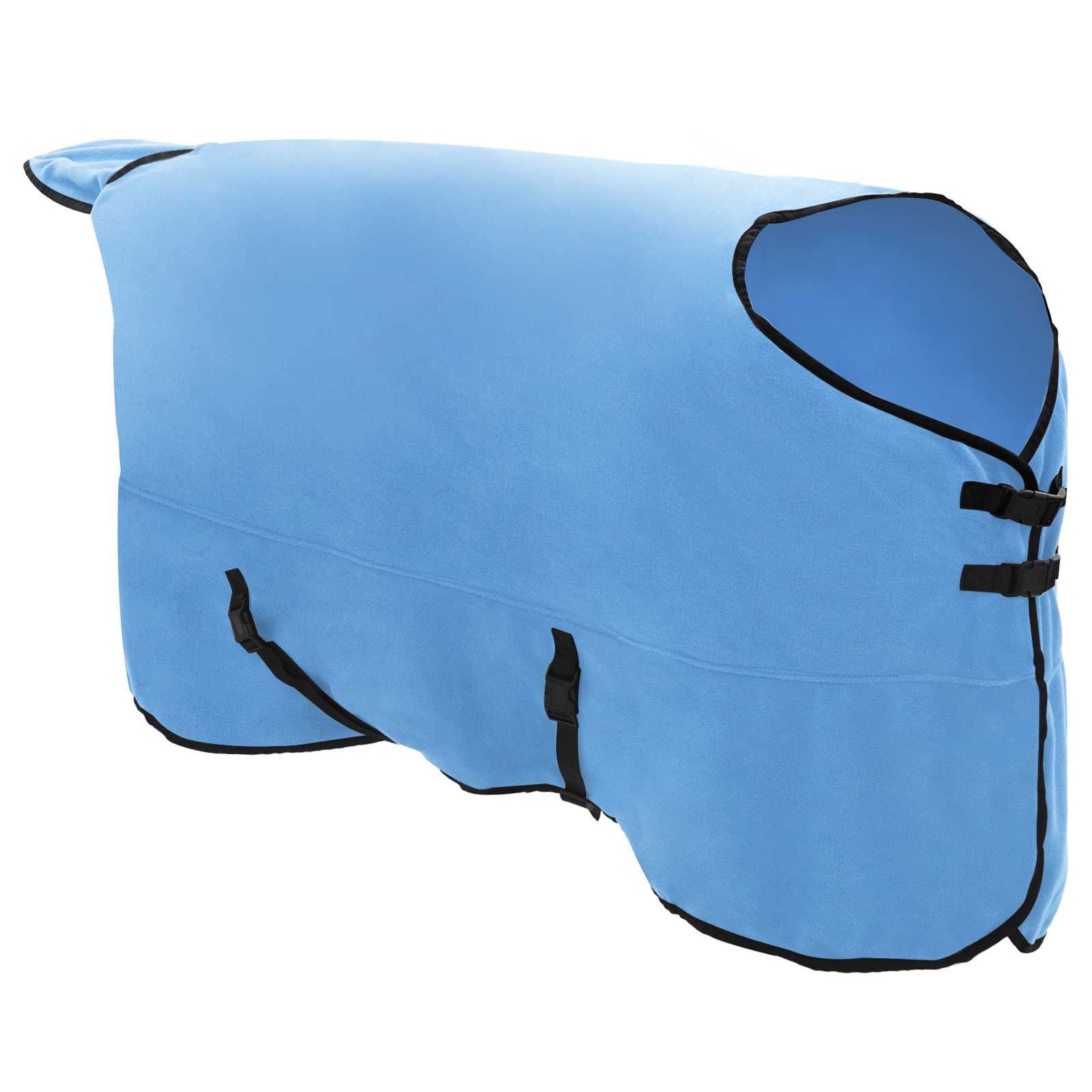 vidaXL Koc dla Koni Pełny Aqua 125 cm Poliester