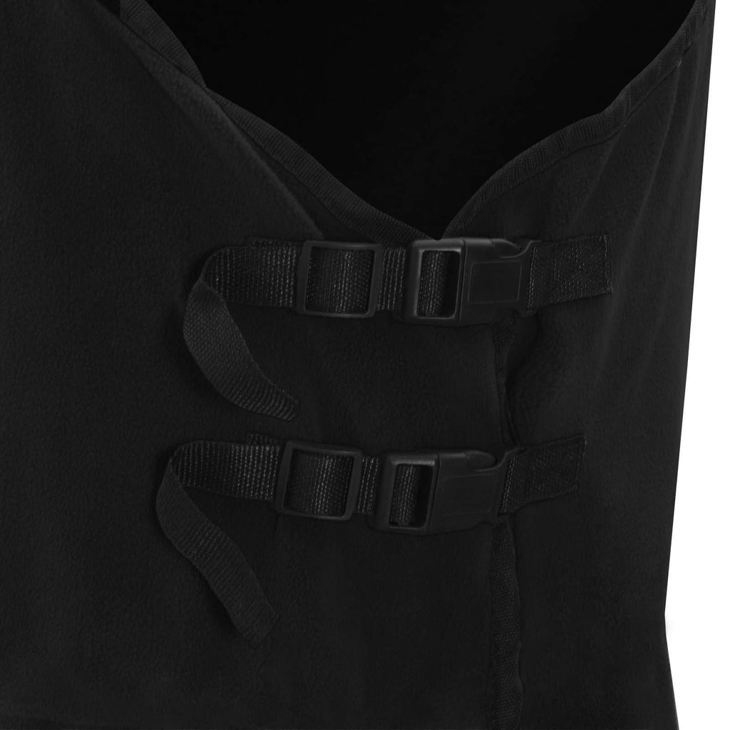 vidaXL Koc dla Koni Czarny 155 cm Poliester