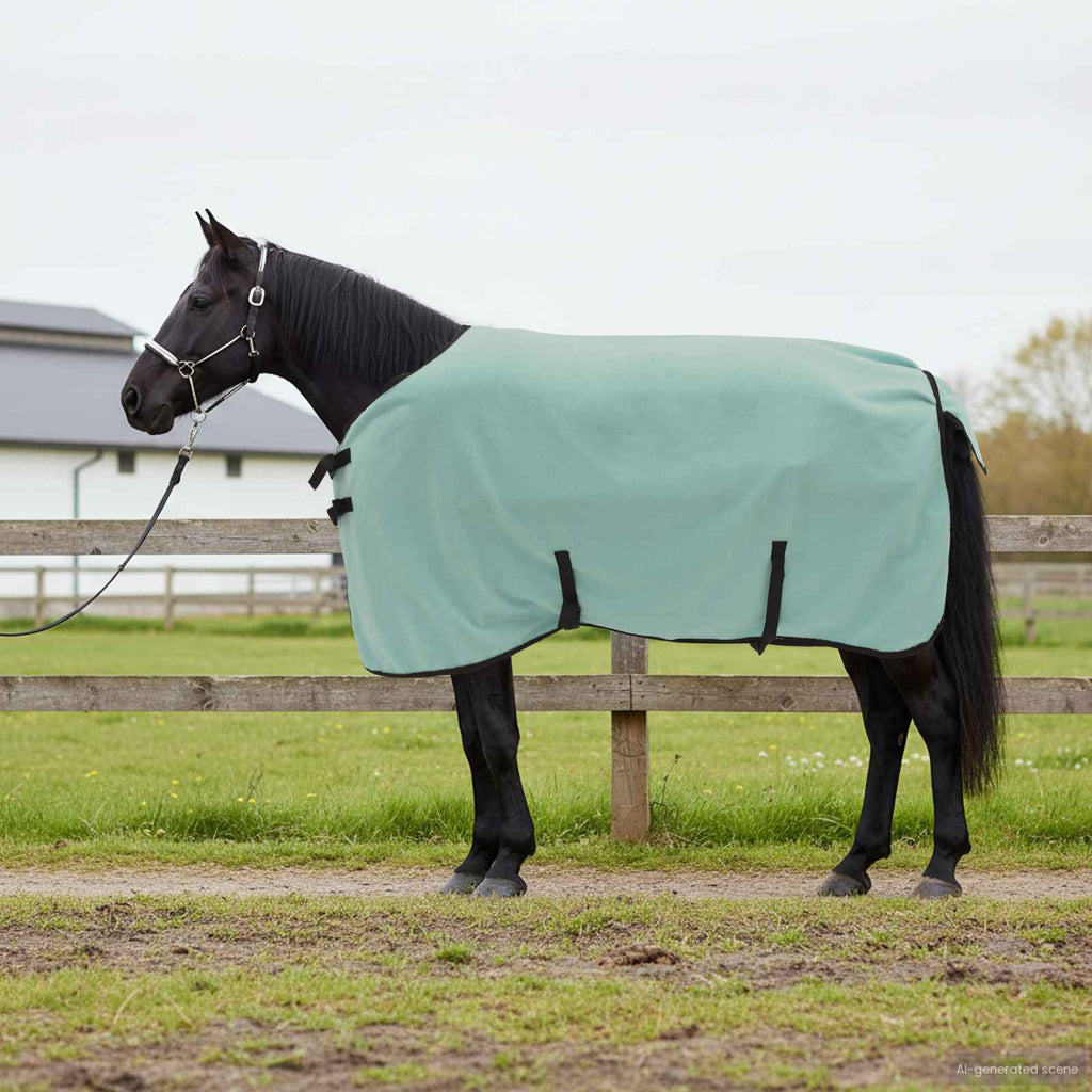 vidaXL Koc dla Koni Specjalna zieleń 75 cm Poliester