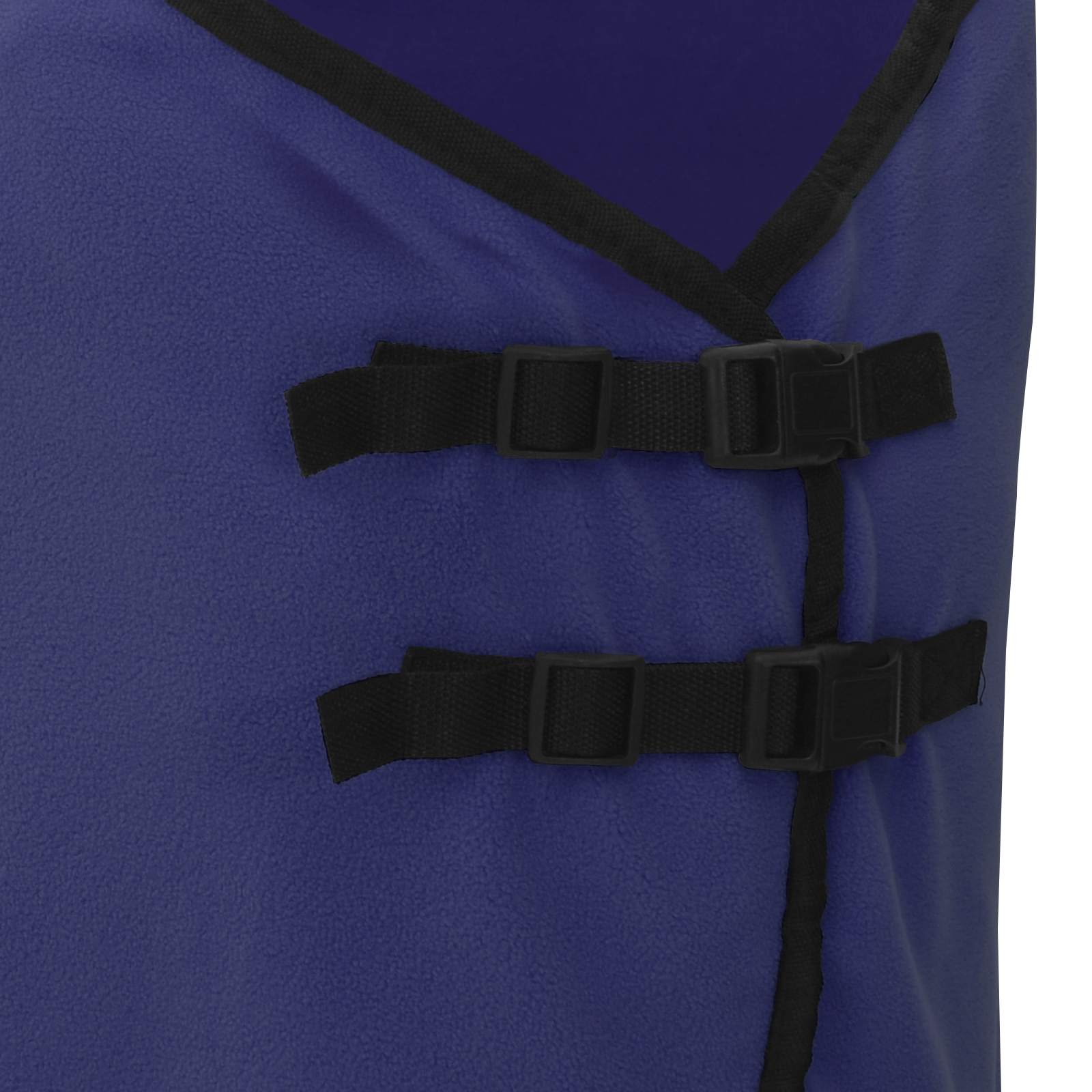 vidaXL Koc dla Koni Granatowy 105 cm Poliester