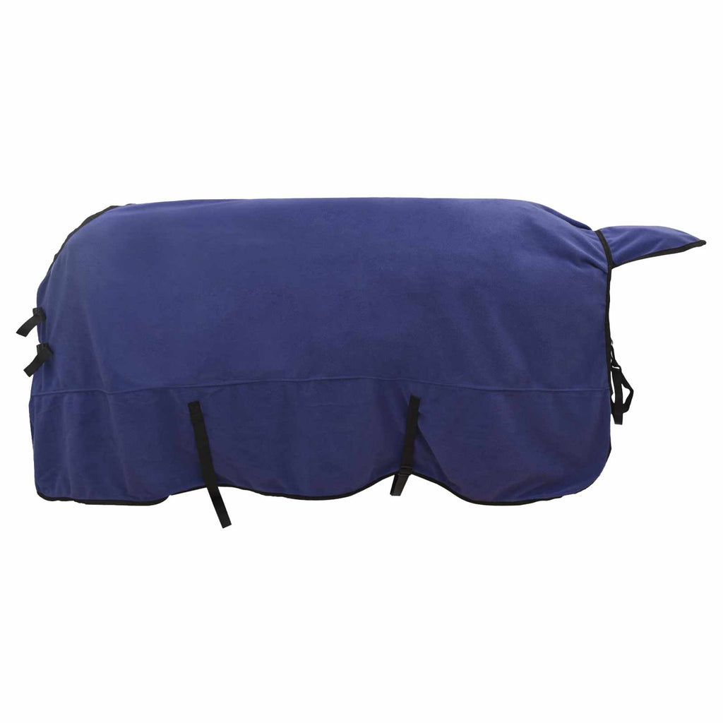 vidaXL Koc dla Koni Granatowy 135 cm Poliester