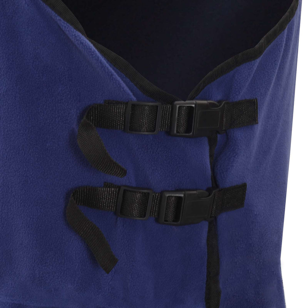 vidaXL Koc dla Koni Granatowy 145 cm Poliester