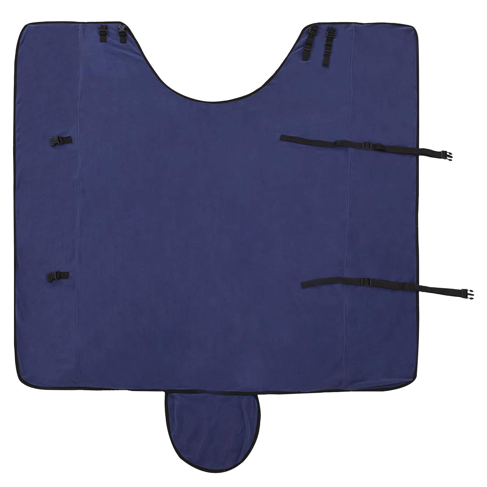 vidaXL Koc dla Koni Granatowy 165 cm Poliester