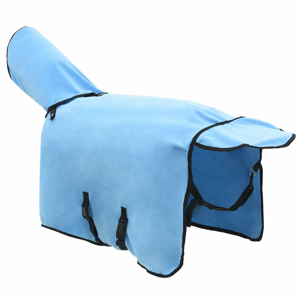 vidaXL Koc dla Koni Pełny Aqua 115 cm Poliester