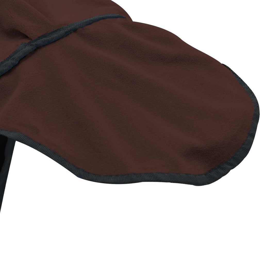 vidaXL Koc dla Koni Pełny Ciemny Brąz 95 cm Poliester