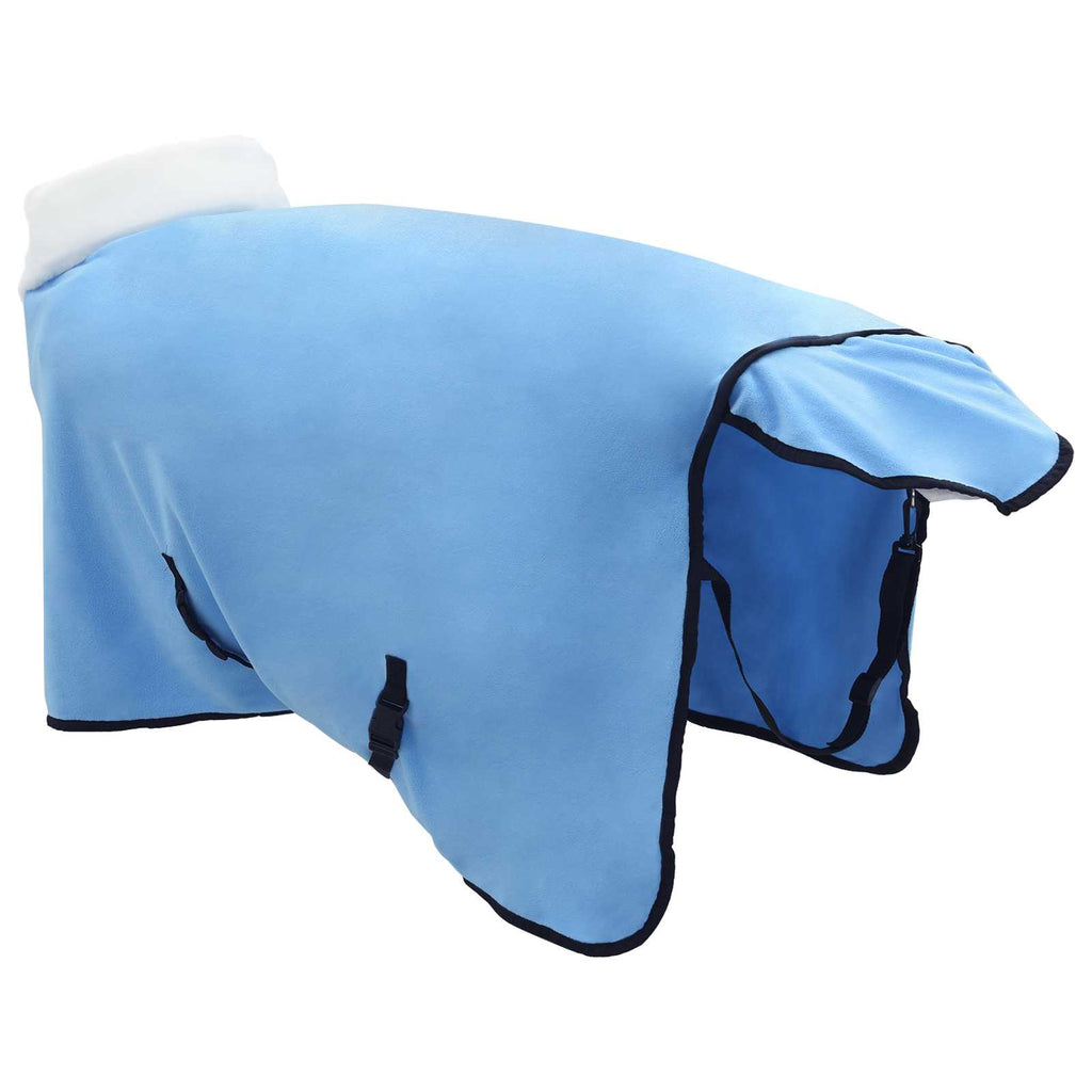 vidaXL Koc dla Koni Pełny Aqua 85 cm Polarowy fleece