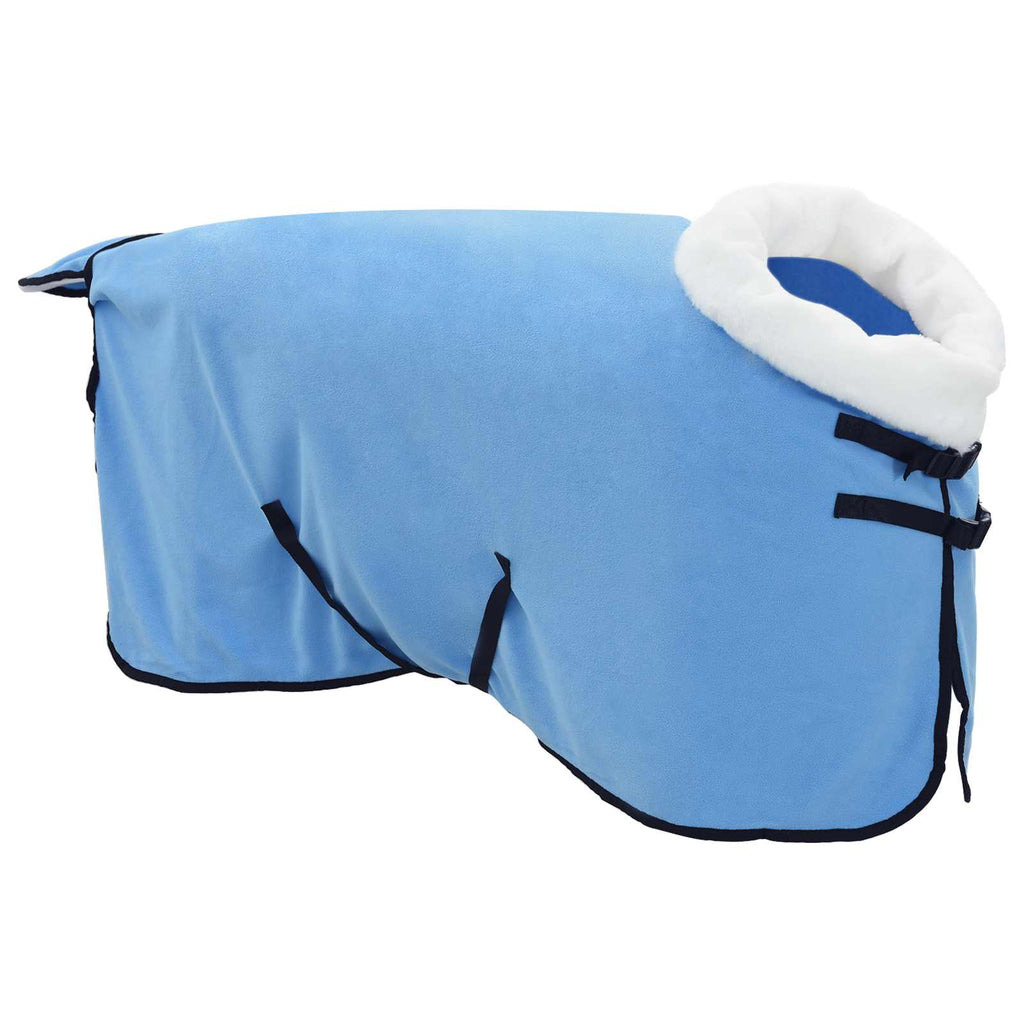 vidaXL Koc dla Koni Pełny Aqua 105 cm Polarowy fleece