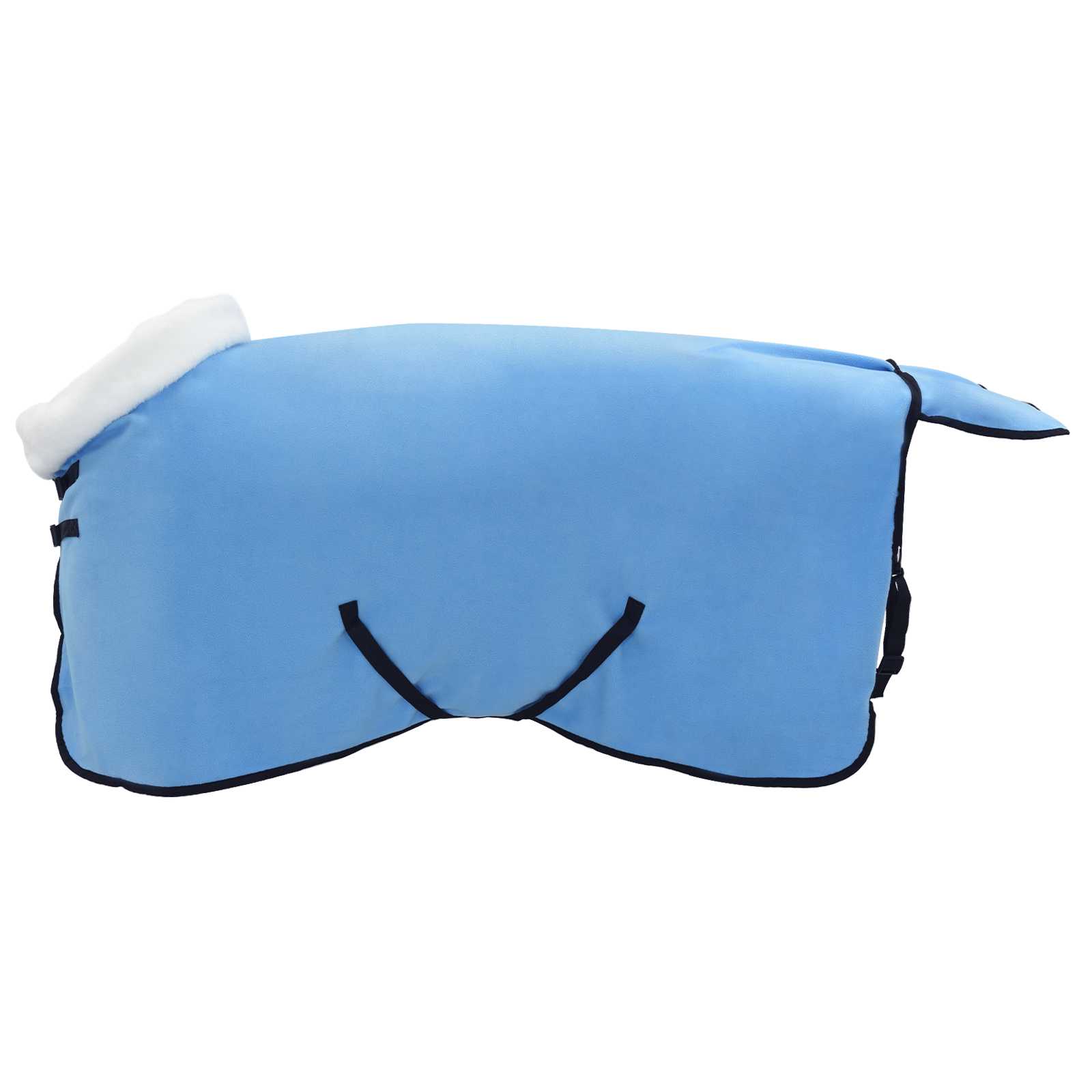 vidaXL Koc dla Koni Pełny Aqua 115 cm Polarowy fleece