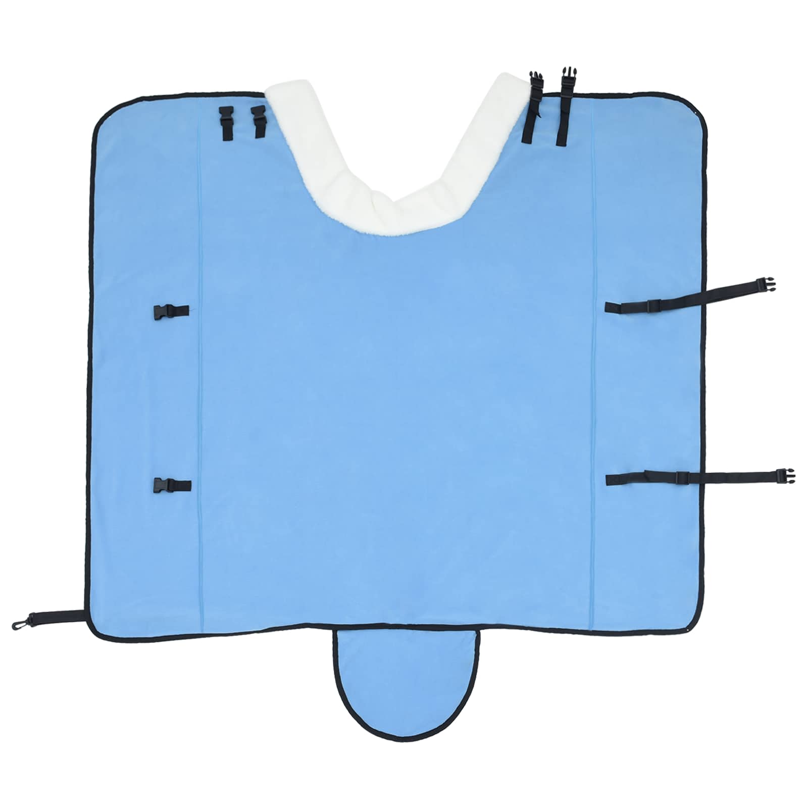 vidaXL Koc dla Koni Pełny Aqua 155 cm Polarowy fleece