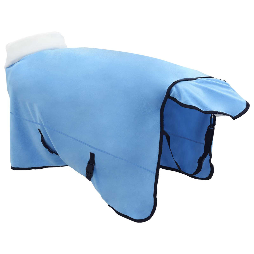 vidaXL Koc dla Koni Pełny Aqua 165 cm Polarowy fleece