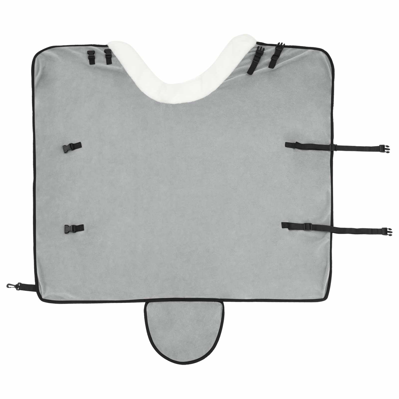 vidaXL Koc dla Koni Pełny ciemnozielony 115 cm Polarowy fleece
