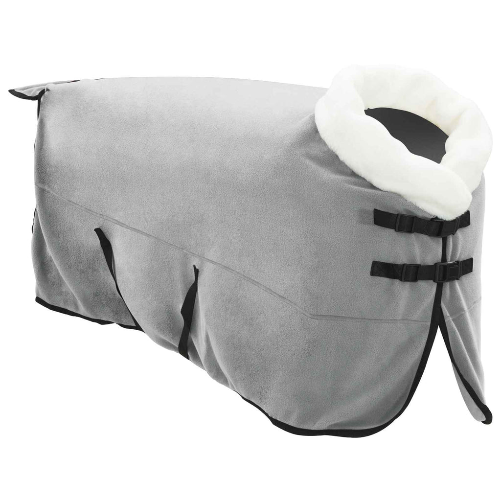 vidaXL Koc dla Koni Pełny ciemnozielony 165 cm Polarowy fleece