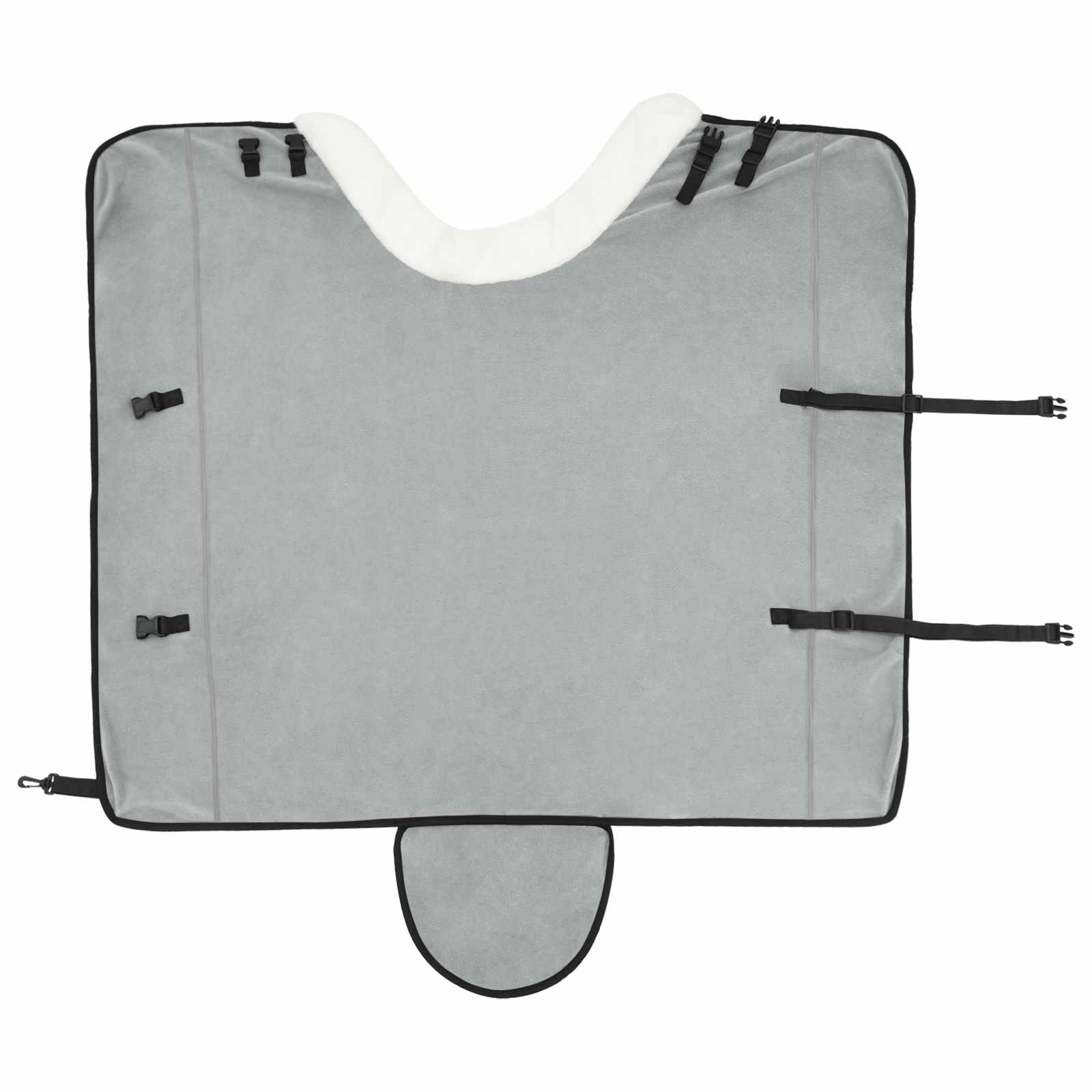vidaXL Koc dla Koni Pełny ciemnozielony 165 cm Polarowy fleece
