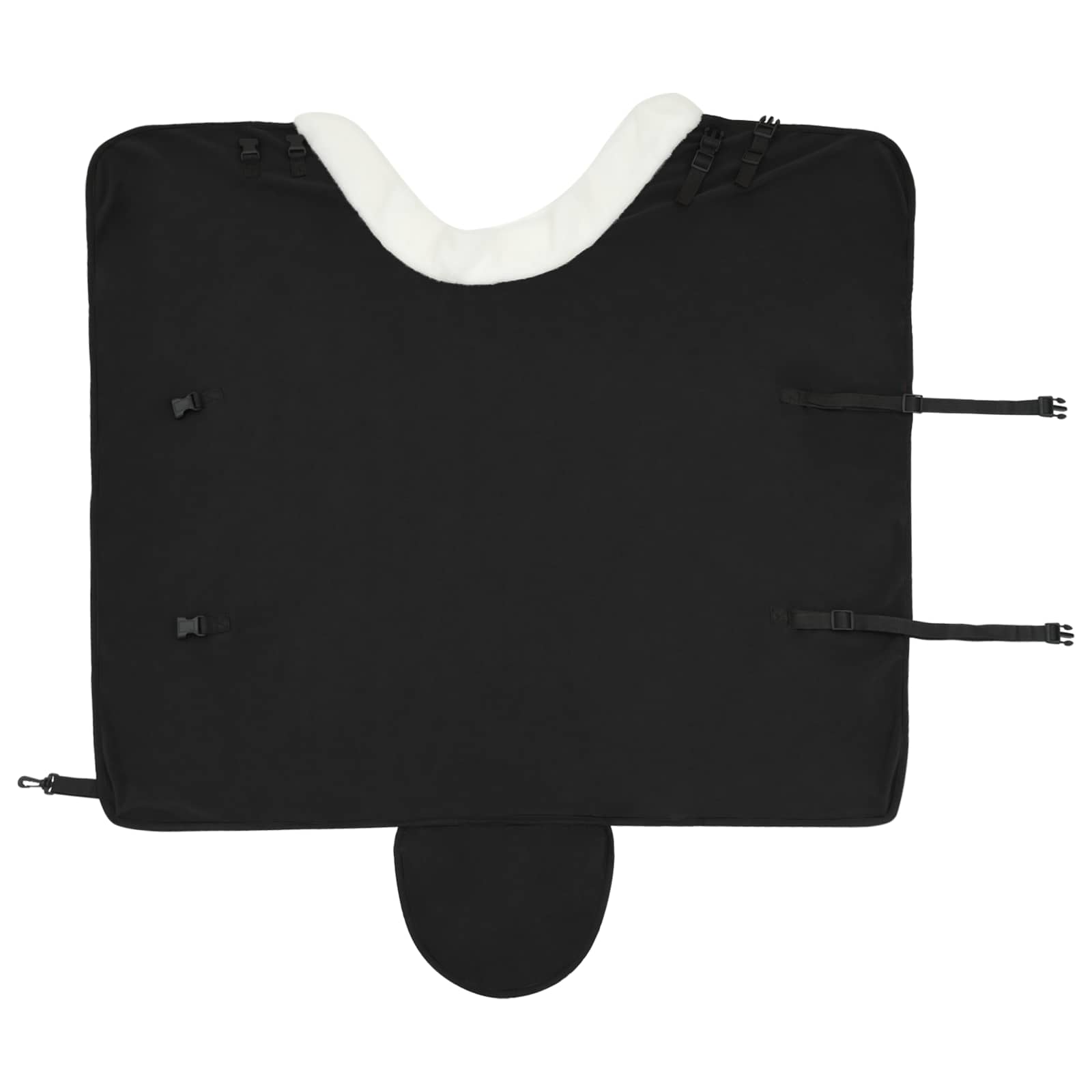 vidaXL Koc dla Koni Czarny 115 cm Polarowy fleece