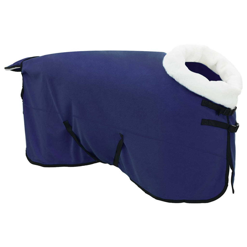 vidaXL Koc dla Koni Granatowy 135 cm Polarowy fleece