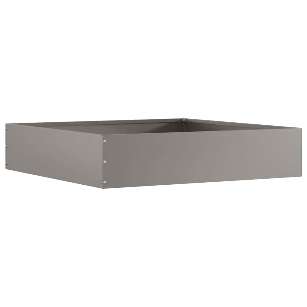 vidaXL Krawężnik do trawnika Rdzawy 60 x 60 x 13 cm