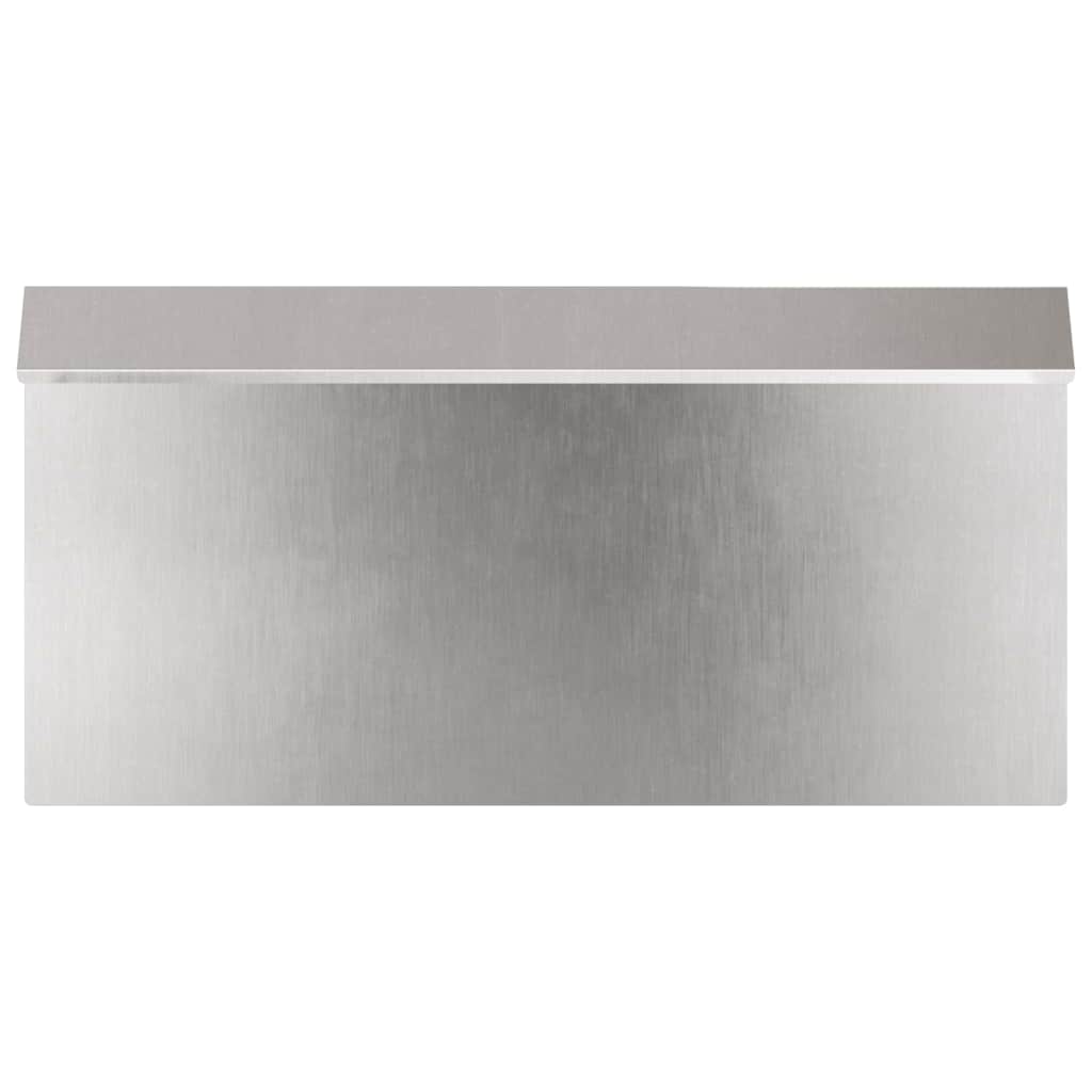 vidaXL Ogrodzenie ślimakowe 16 pcs Srebrny 50 x 3,5 x 25 cm