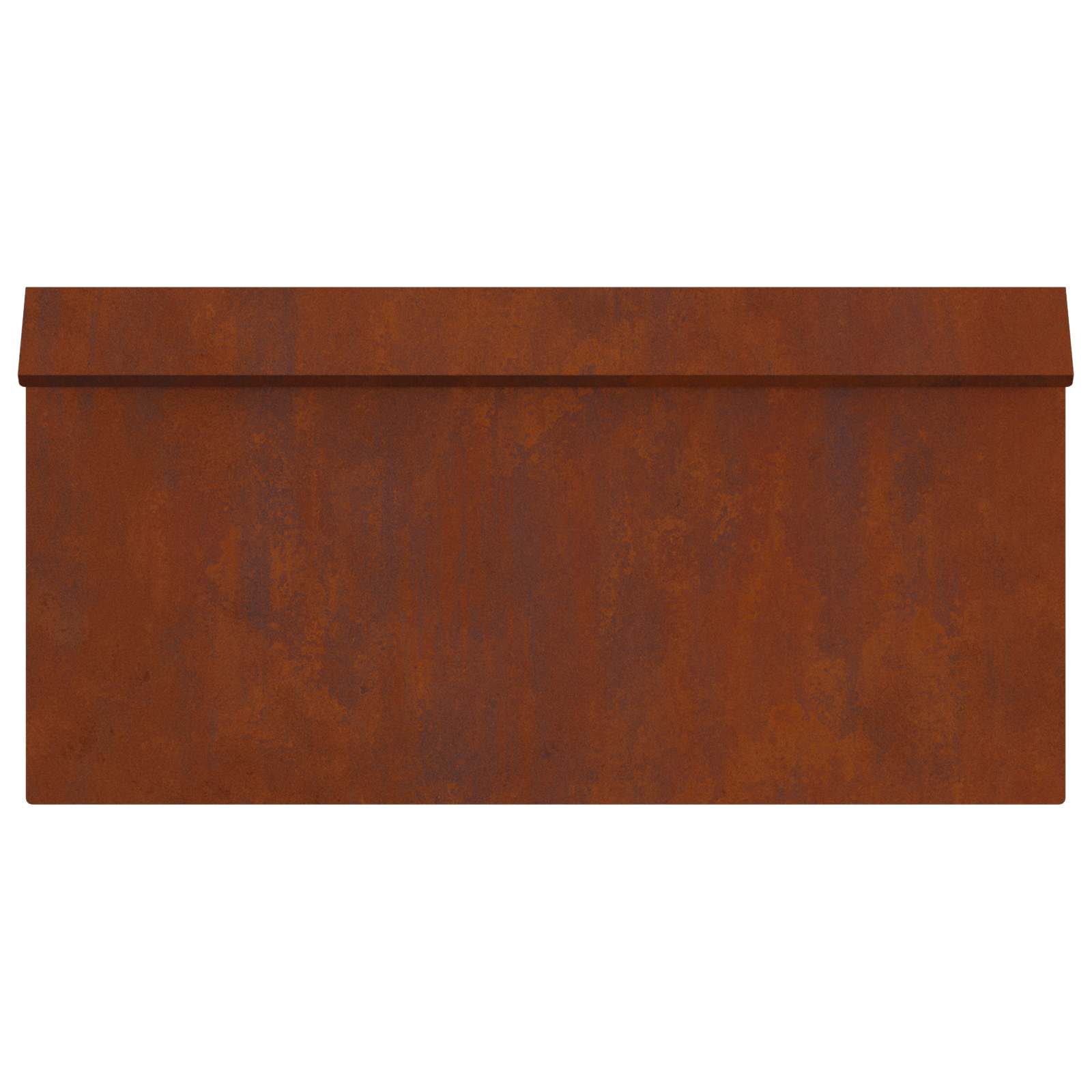 vidaXL Ogrodzenie ślimakowe 16 pcs Rdzawy 50 x 3,5 x 25 cm
