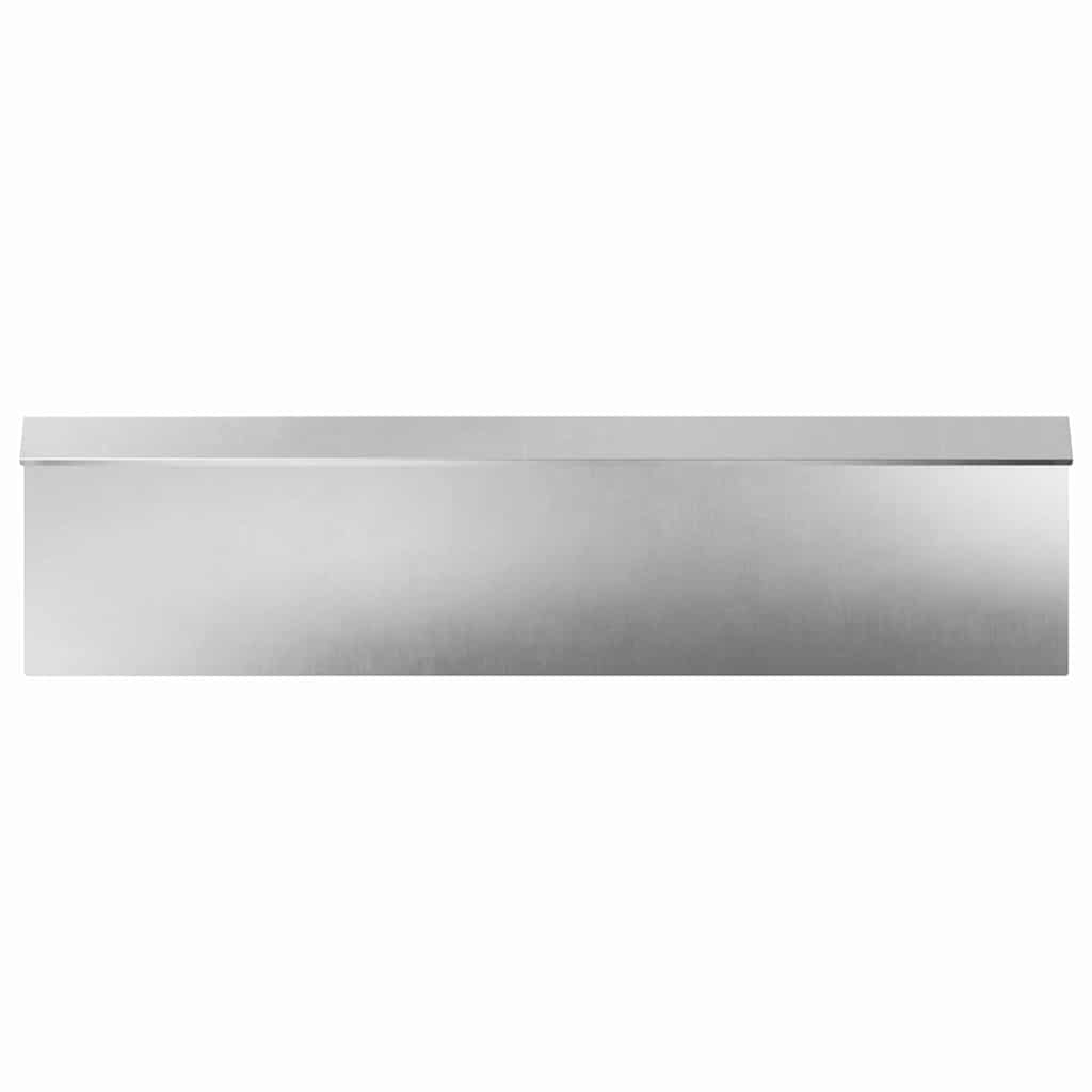 vidaXL Ogrodzenie ślimakowe 16 pcs Srebrny 100 x 3,5 x 25 cm