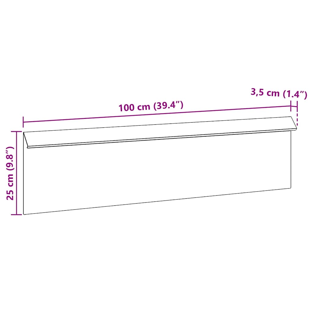 vidaXL Ogrodzenie ślimakowe Srebrny 100 x 3,5 x 25 cm