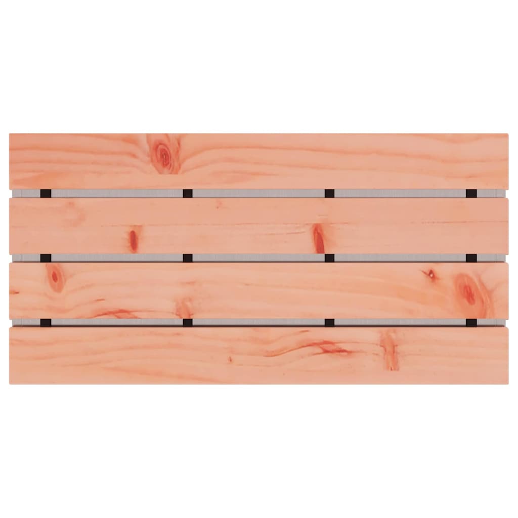 vidaXL Ławka ogrodowa Srebrny 80 x 40 x 43 cm stal nierdzewna
