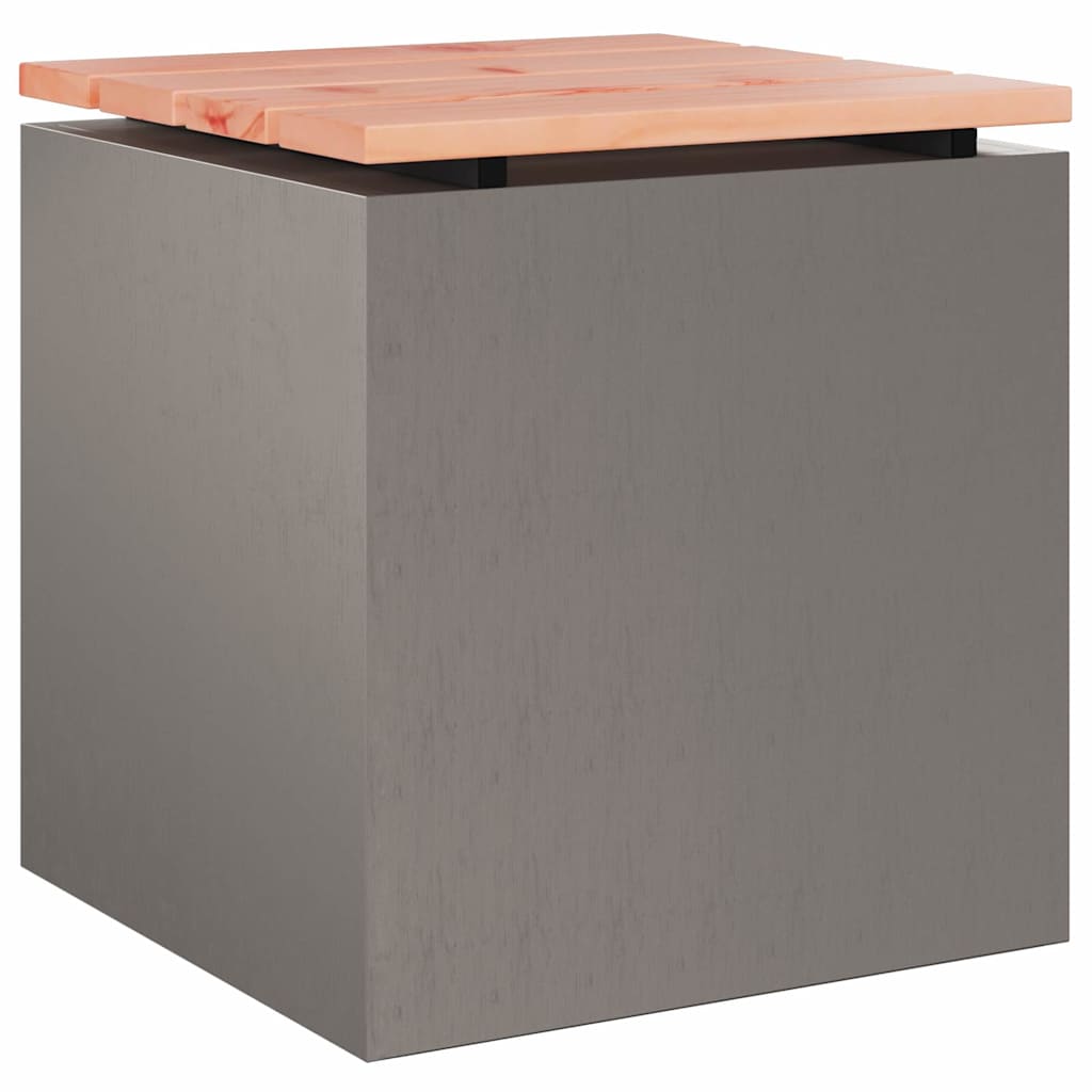 vidaXL Ławka ogrodowa Rdzawy 40 x 40 x 43 cm stal kortenowska