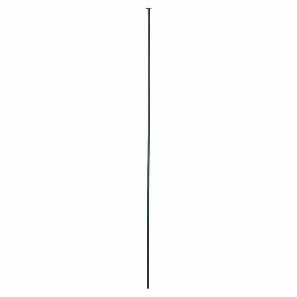 vidaXL Zestaw Ogrodzenia Stawu 5 pcs Zielony 100 x 50 cm Stal