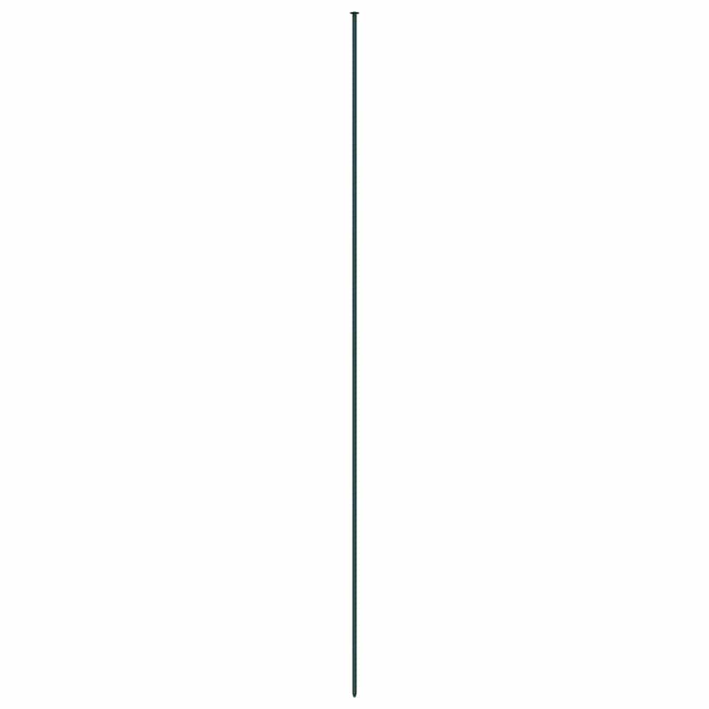 vidaXL Zestaw Ogrodzenia Stawu 8 pcs Zielony 50 x 80 cm Stal