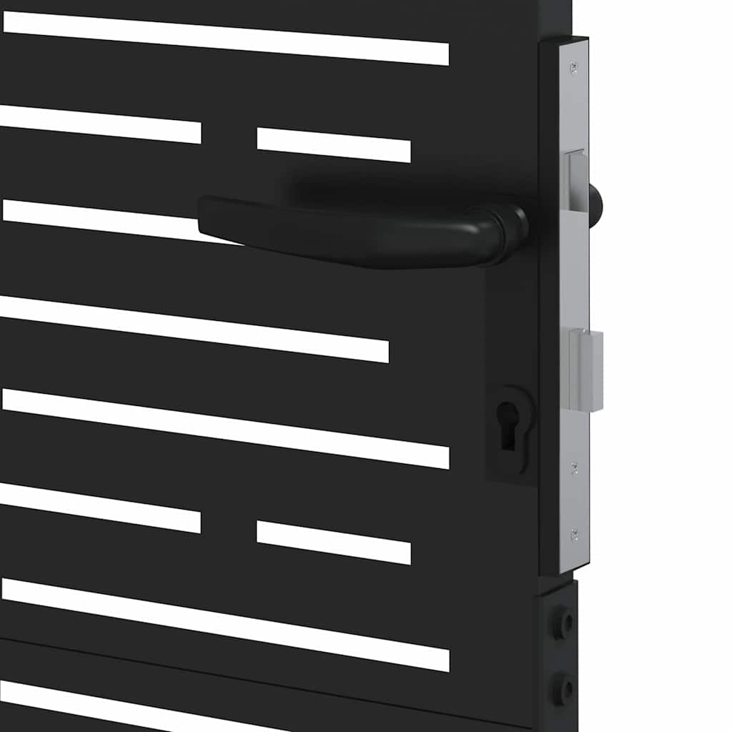 vidaXL Brama ogrodowa 85 x 175 cm Stal Malowana Proszkowo Zamykane