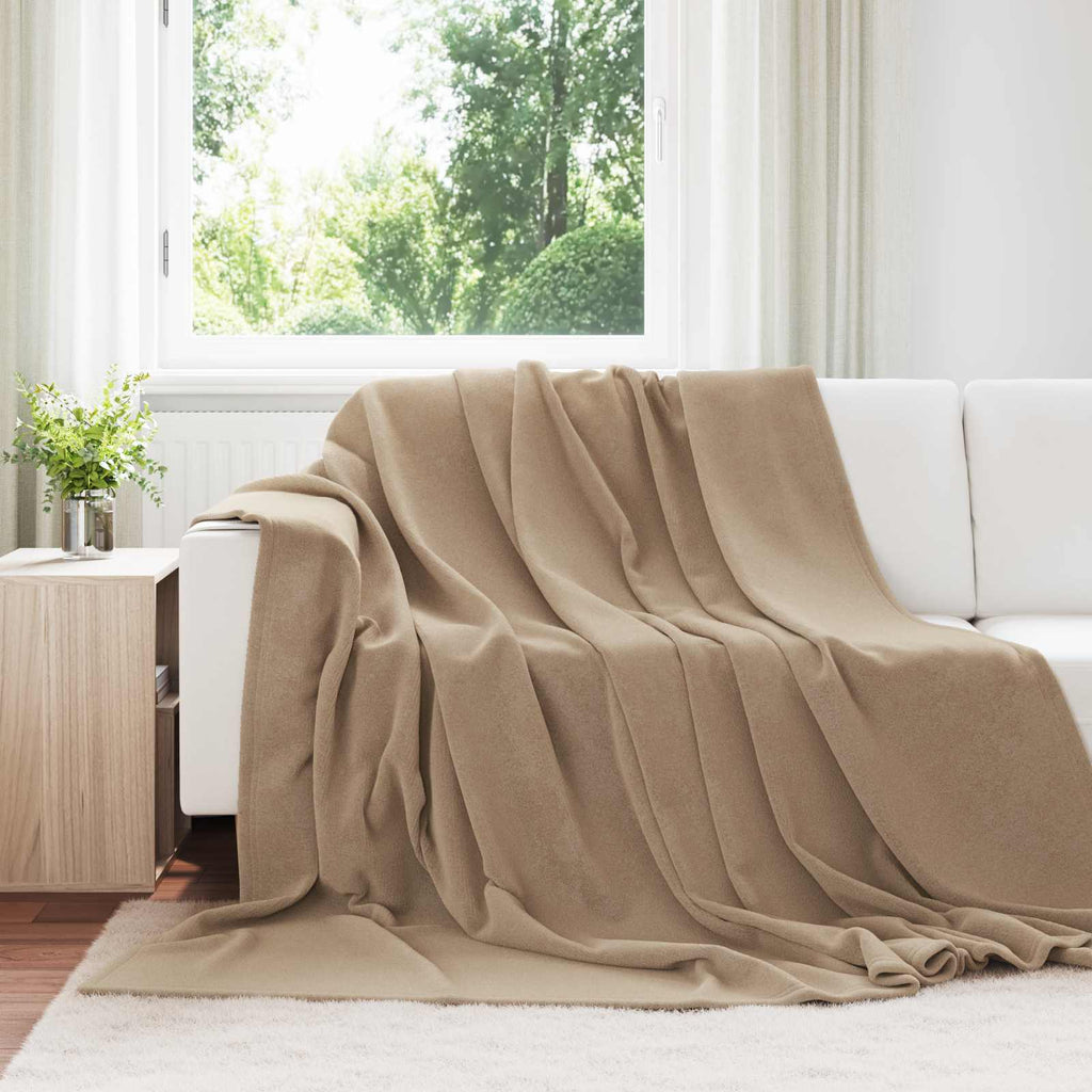 vidaXL Koc Camel 220 x 240 cm Polar