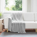 vidaXL Koc Szary 130 x 150 cm Polar