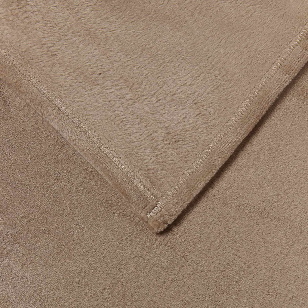 vidaXL Koce narzutowe 6 pcs Camel 240 x 270 cm Polar