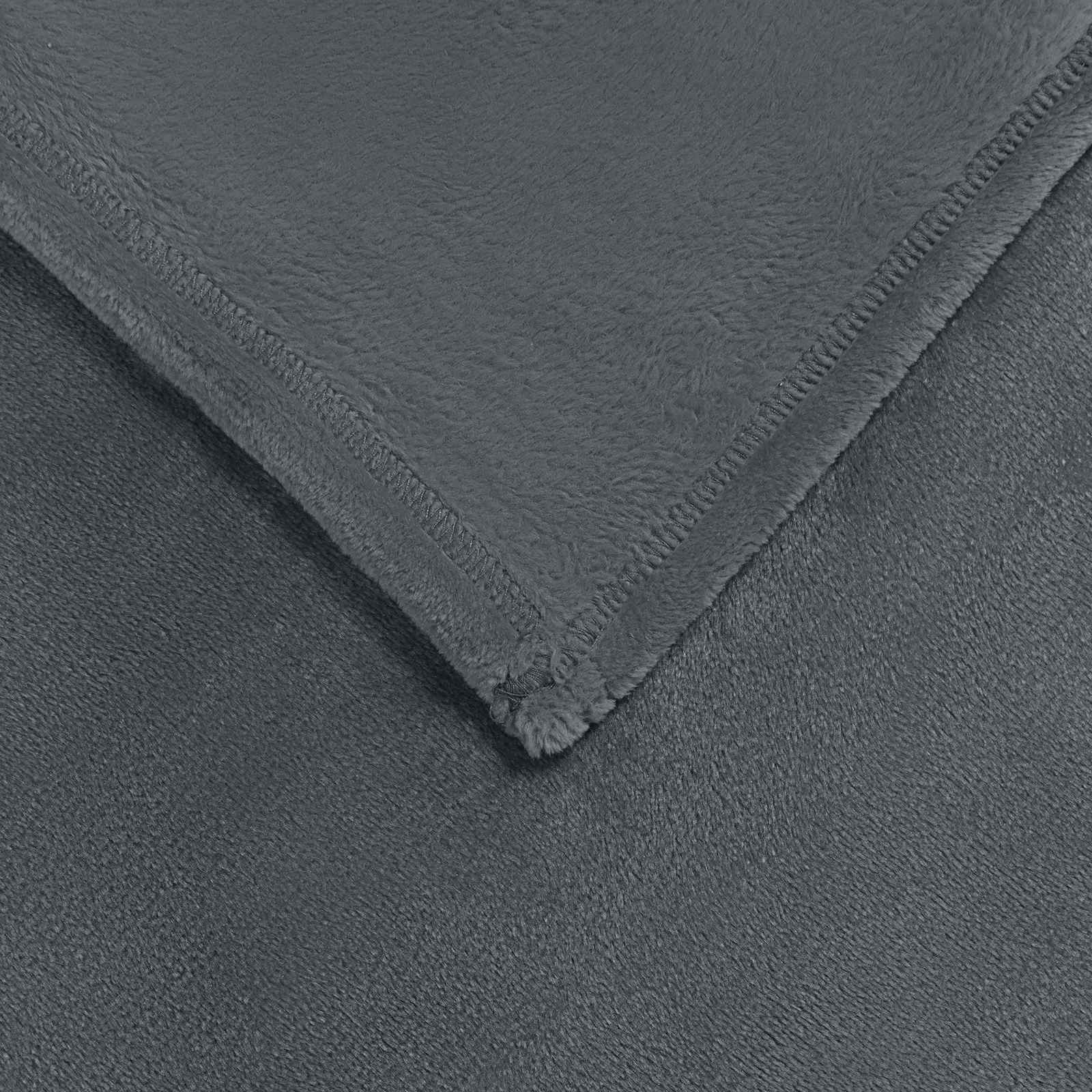 vidaXL Koce narzutowe 6 pcs Ciemnoszary 220 x 240 cm Polar