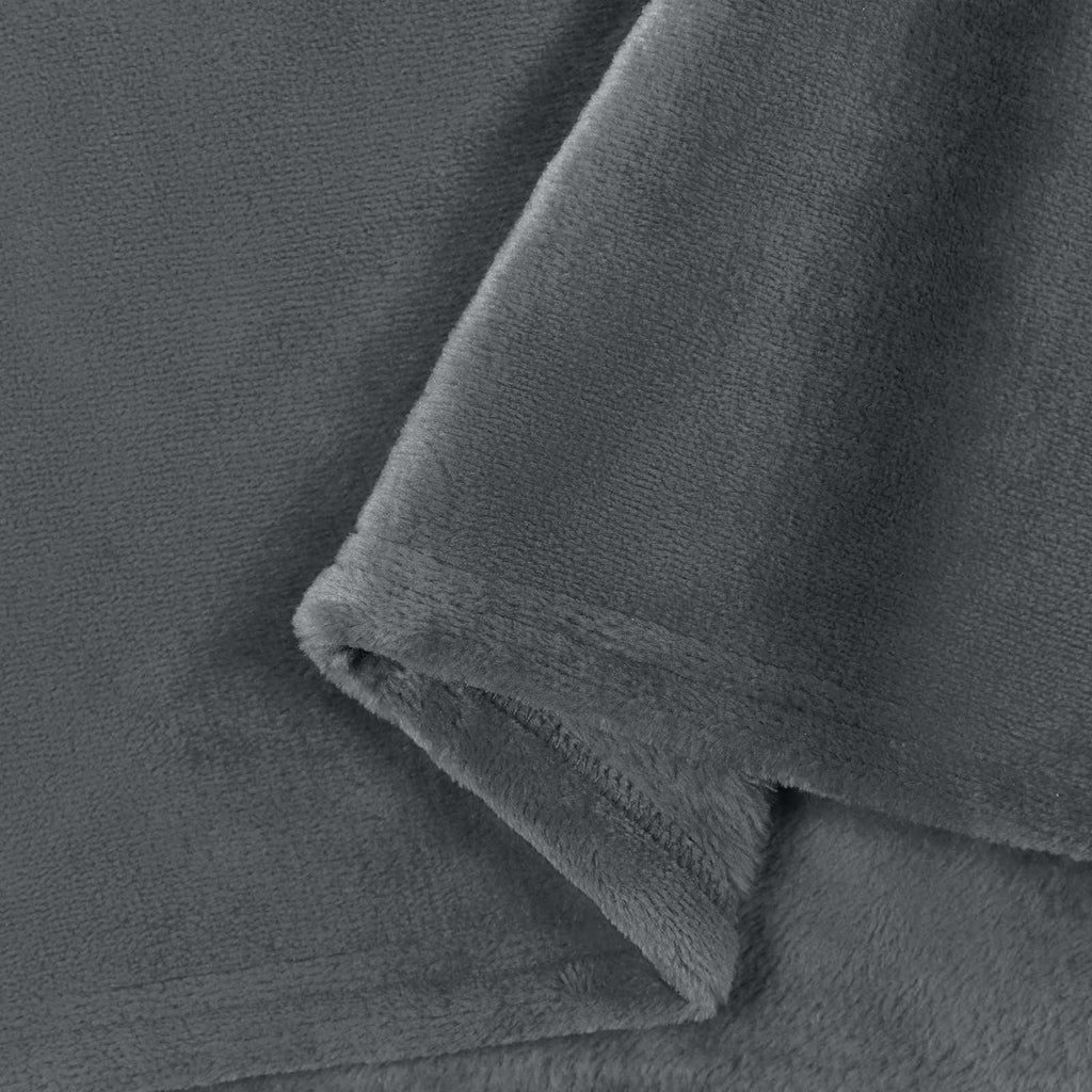 vidaXL Koce narzutowe 6 pcs Ciemnoszary 240 x 270 cm Polar