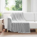 vidaXL Koce narzutowe 6 pcs Szary 150 x 200 cm Polar