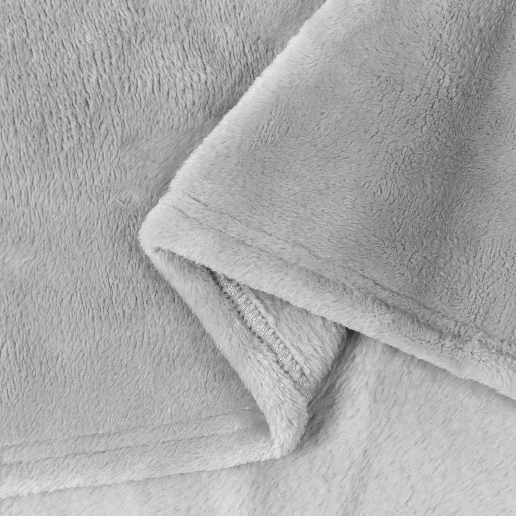 vidaXL Koce narzutowe 6 pcs Szary 220 x 240 cm Polar