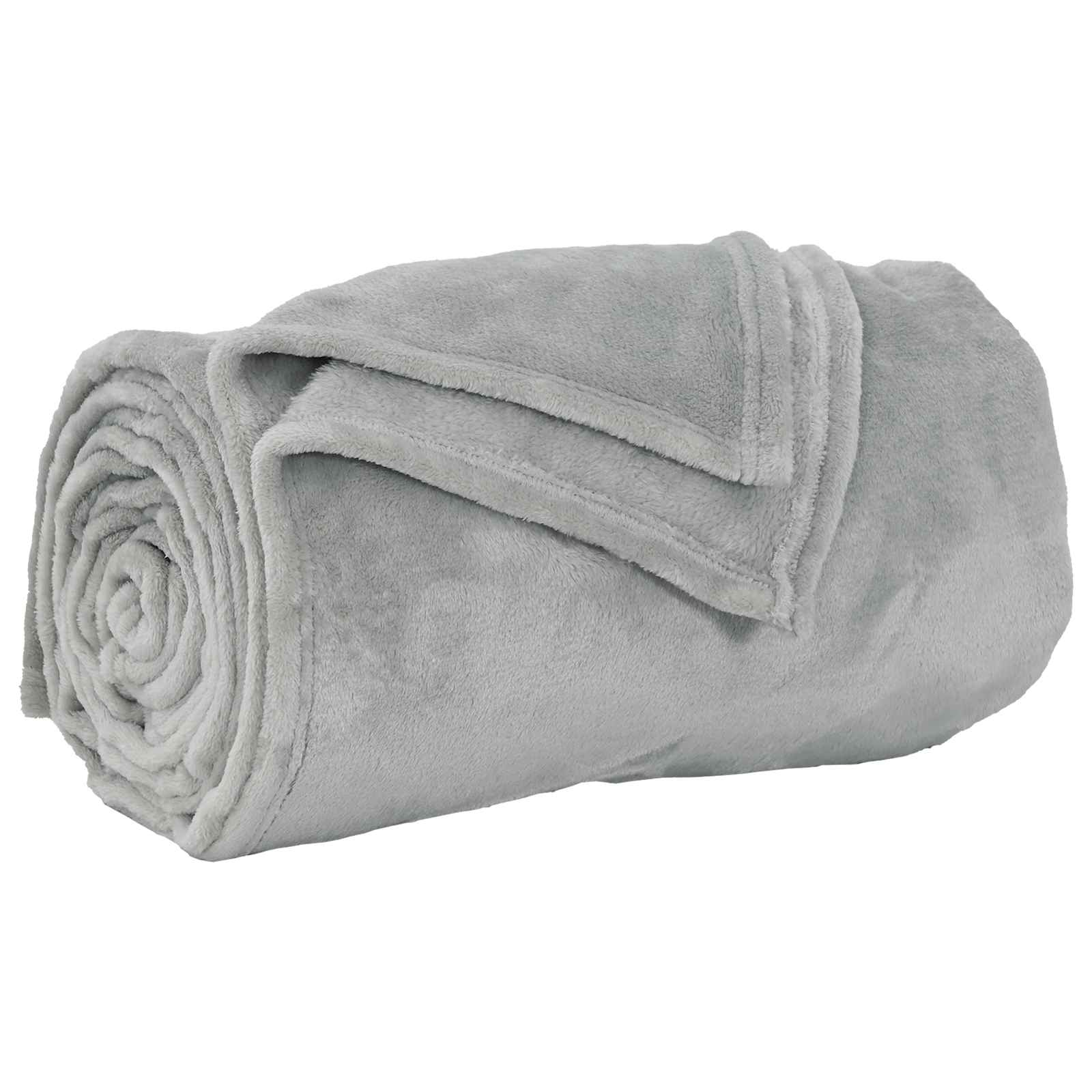 vidaXL Koce narzutowe 6 pcs Szary 220 x 240 cm Polar
