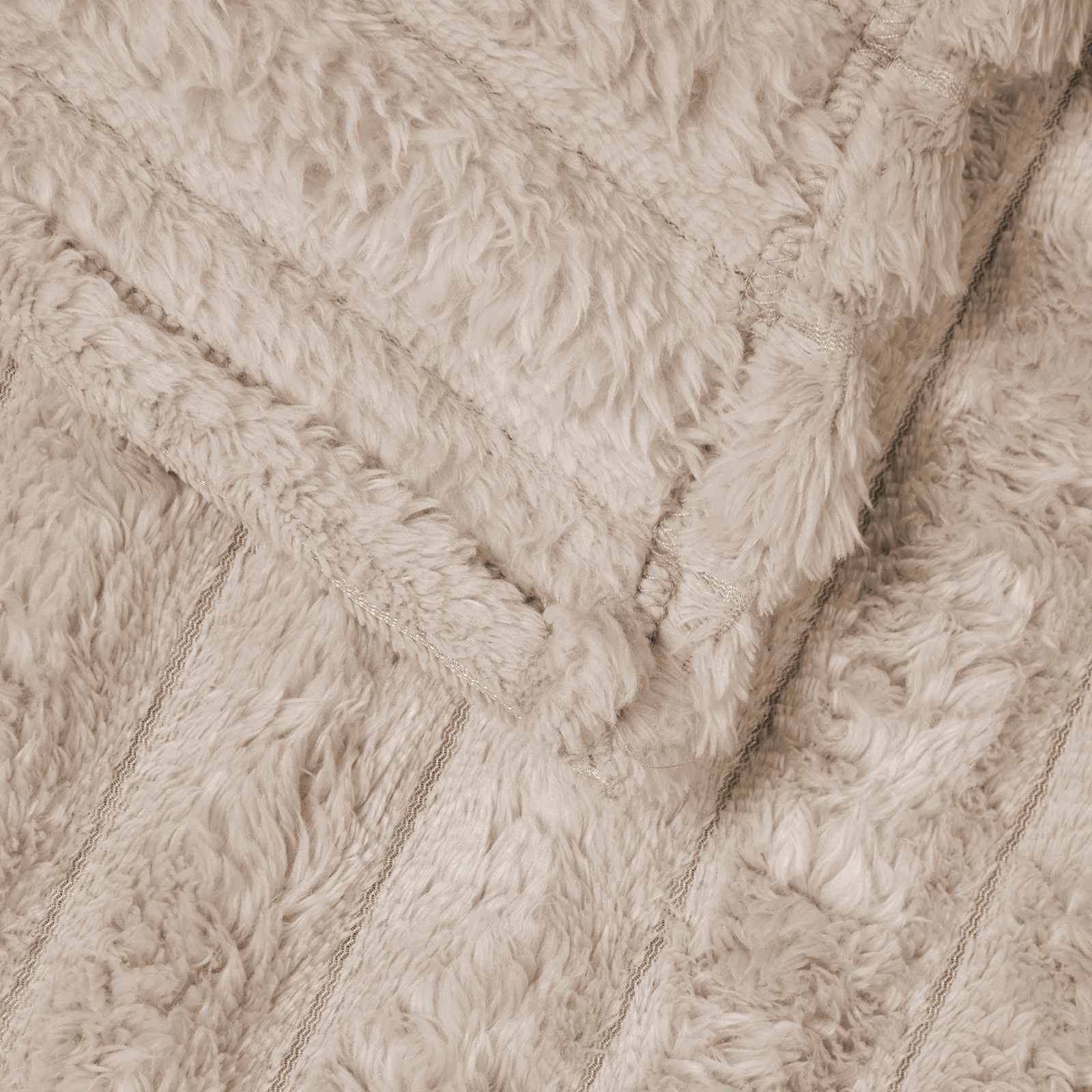 vidaXL Koc Beżowy 200 x 150 cm 0.8 kg Polar