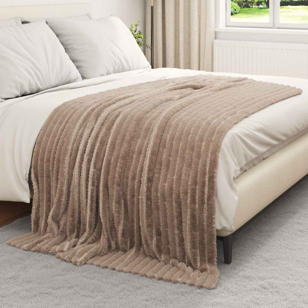 vidaXL Koc Camel 200 x 150 cm Polar