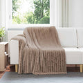 vidaXL Koce narzutowe 6 pcs Camel 200 x 150 cm Polar