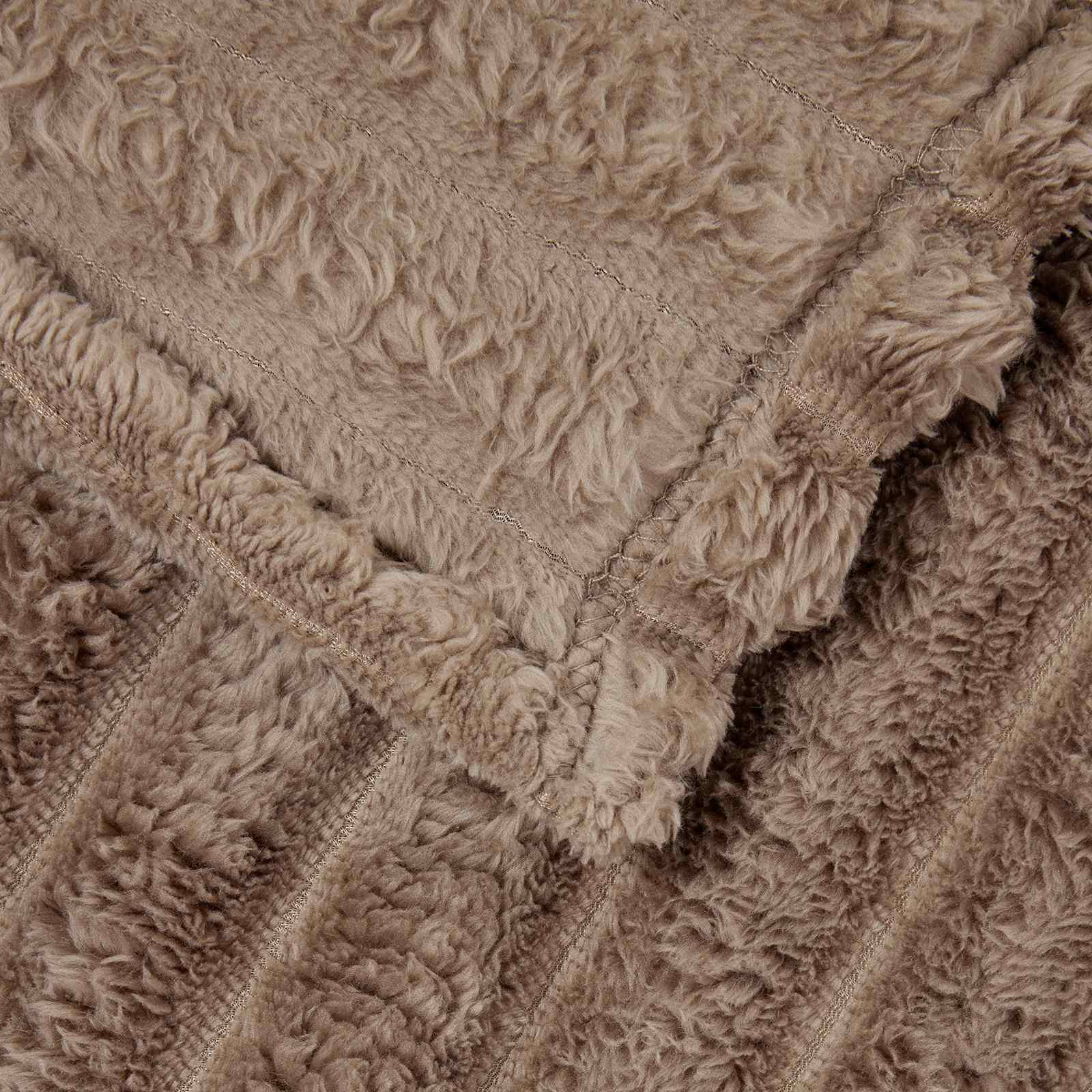 vidaXL Koce narzutowe 6 pcs Camel 270 x 240 cm Polar