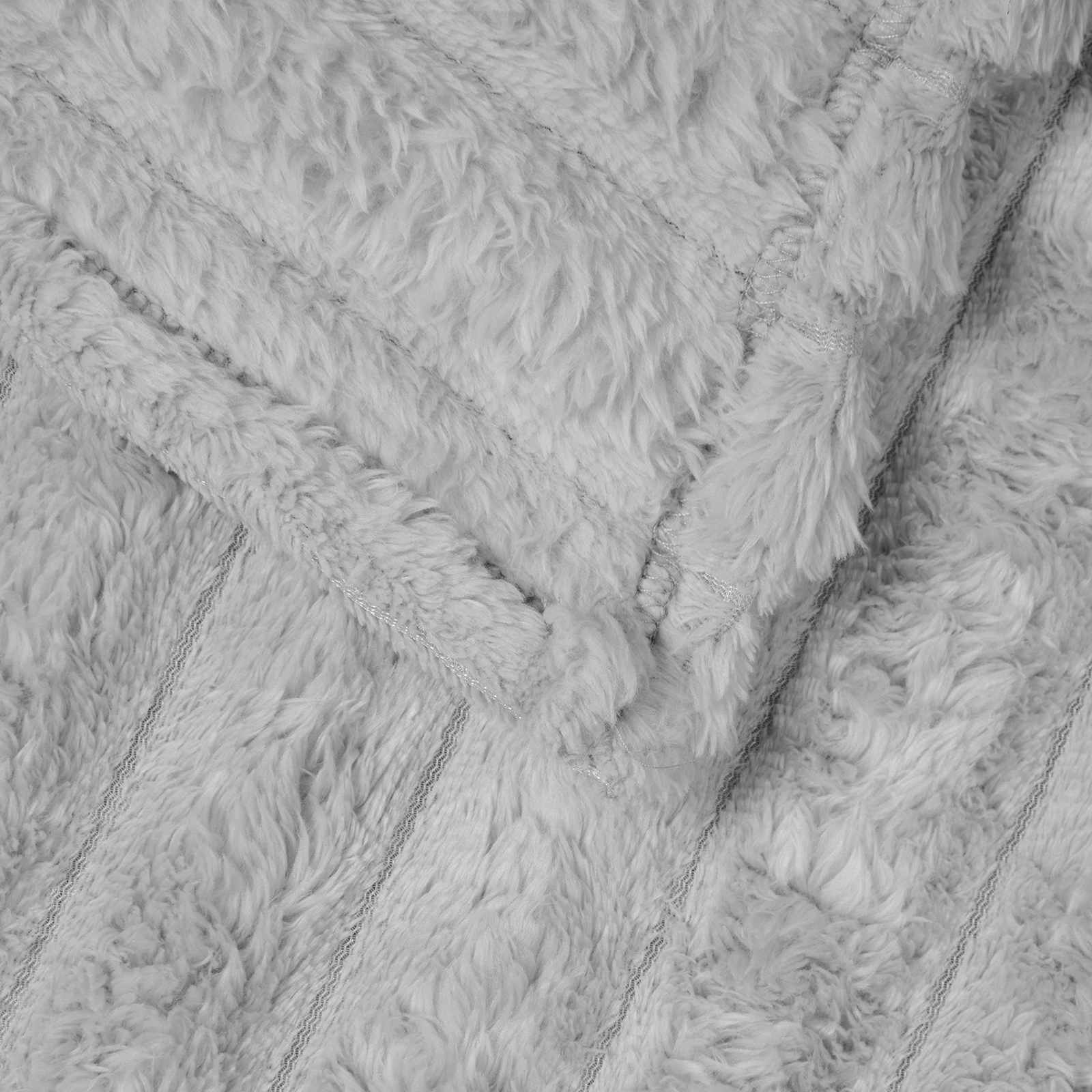 vidaXL Koce narzutowe 6 pcs Szary 270 x 240 cm Polar