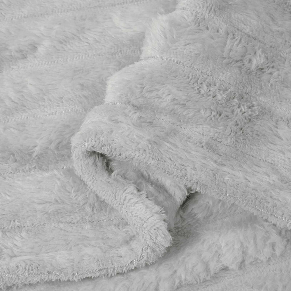 vidaXL Koce narzutowe 6 pcs Szary 270 x 240 cm Polar
